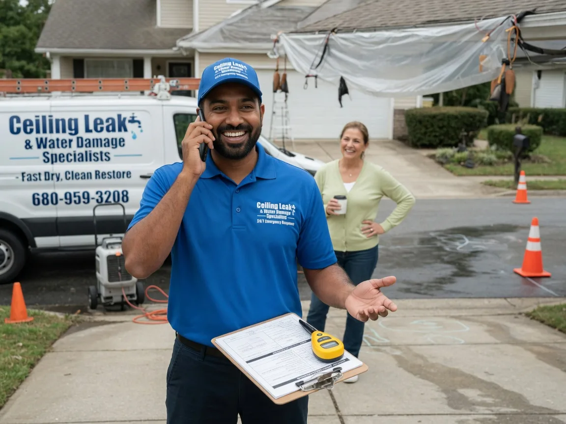 Ceiling Leak Cleanup Wyarno, WY FAQs